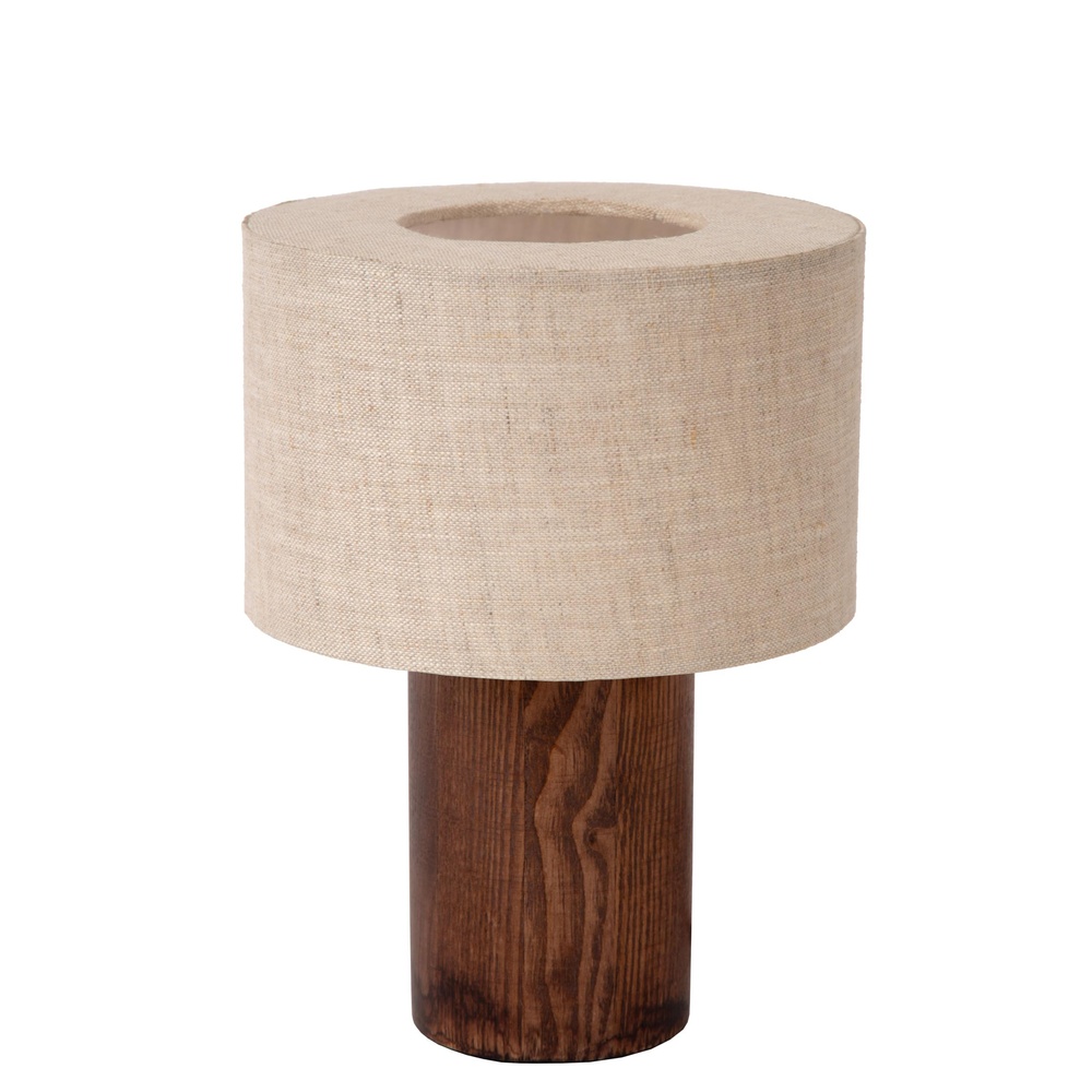 Lucide TafellampTachina hout E14 - 06525/81/70